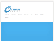 Tablet Screenshot of oceanfloorstore.com